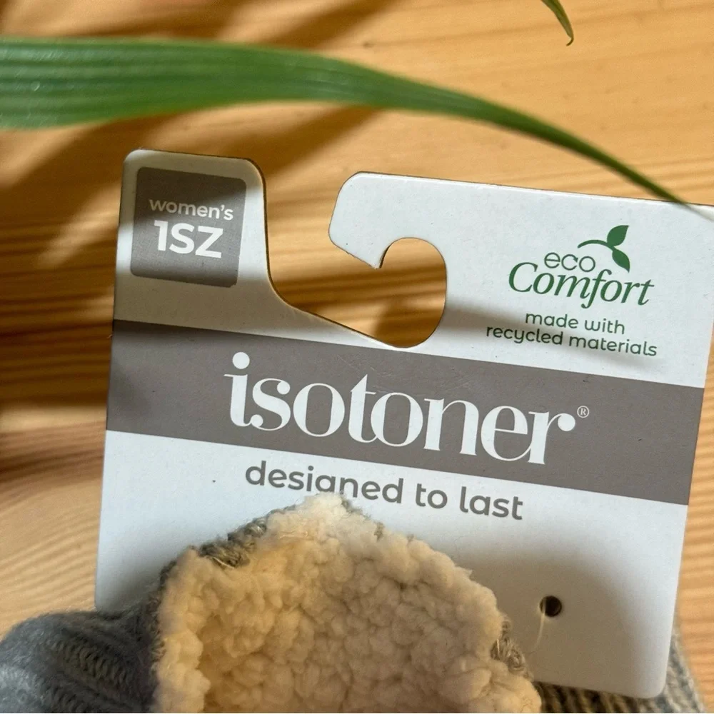 Isotoner Eco Comfort Women's Gray Gloves